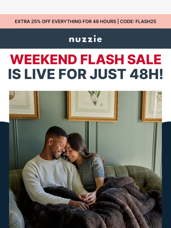 ⚡Weekend Flash Sale: Extra 25% OFF Nuzzie—Hurry Before It’s Gone!