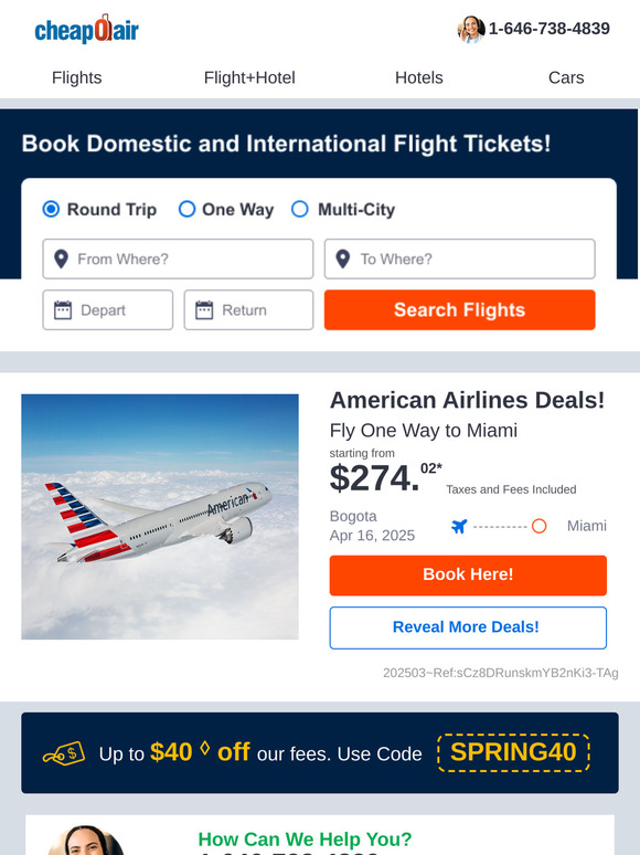✈ American Deals! Fly from $274.02