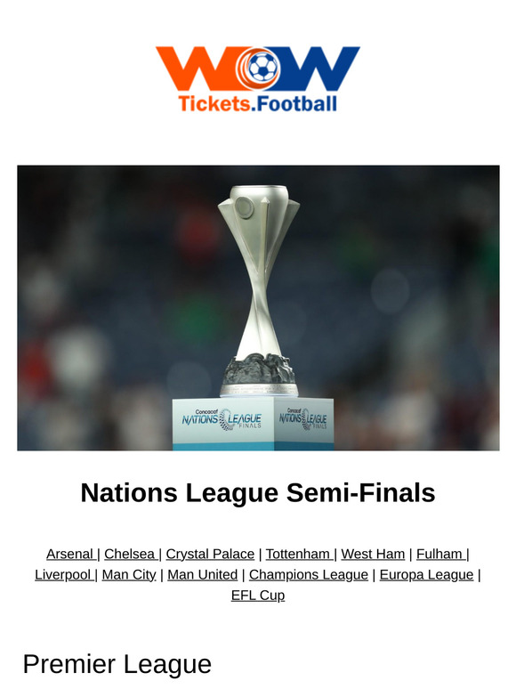 🏆Nations League Semi Finals and More...