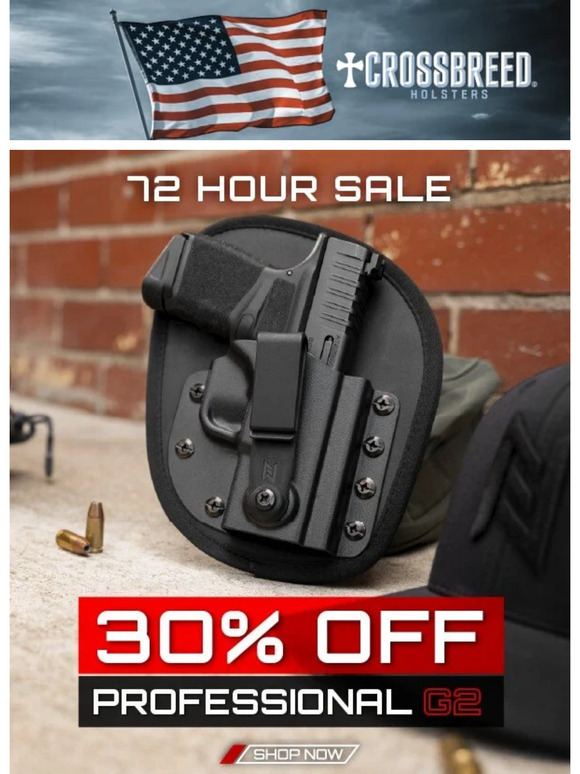 🚨Weekend Special: 30% Off Professional Holsters