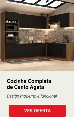 Cozinha Completa de Canto Agata