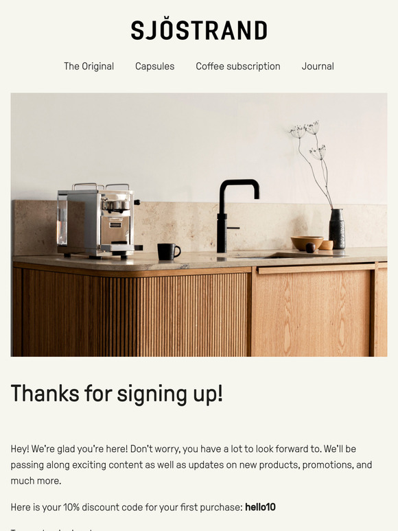 Thanks for signing up!