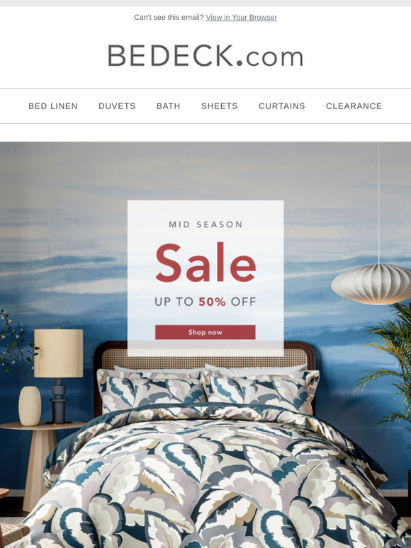 Mid Season Sale Continues...Up to 50% Off