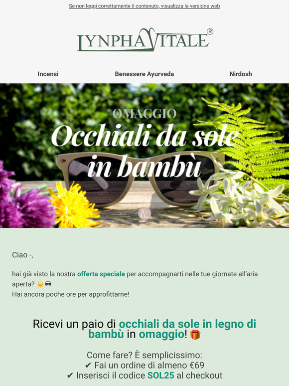 Ultime ore per ricevere il tuo regalo!