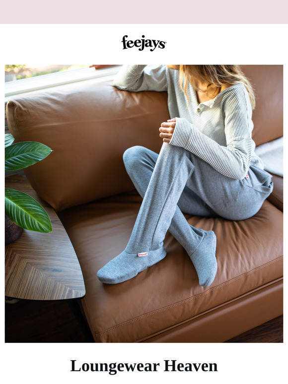 Soft. Comfy. Cozy. Heavenly... These are the words we say to ourselves when we put on our favorite pair of Feejays ☺️