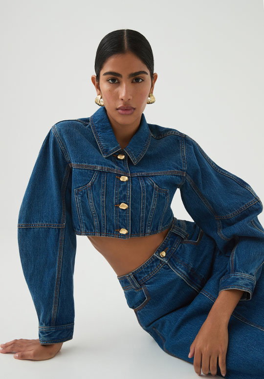 Phoenix Cropped Denim 
