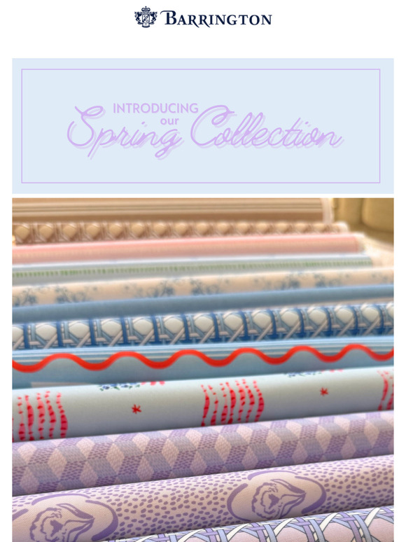 New season = NEW patterns