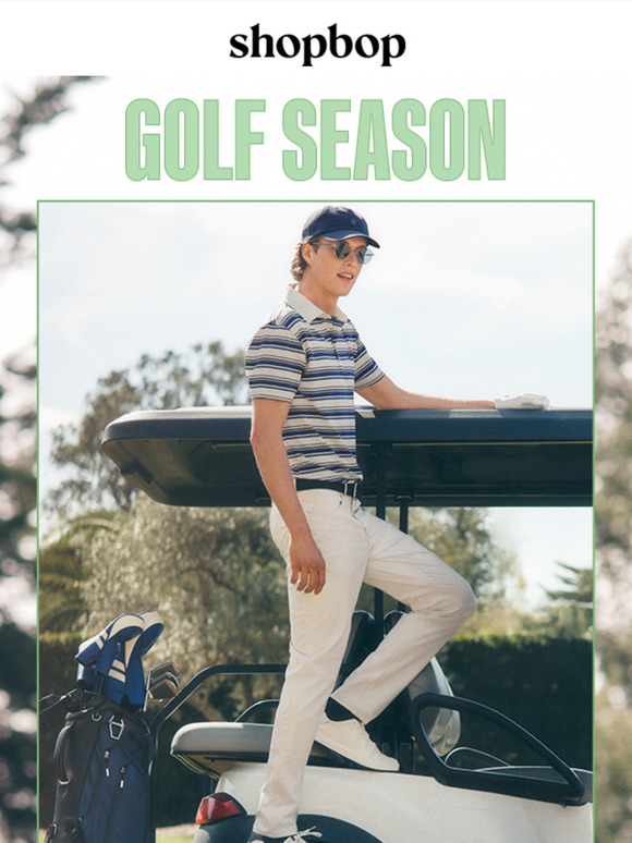 It's golf season—wear this