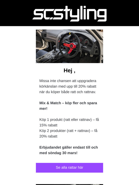 🚗 Maxa körkänslan – 3 dagar kvar
