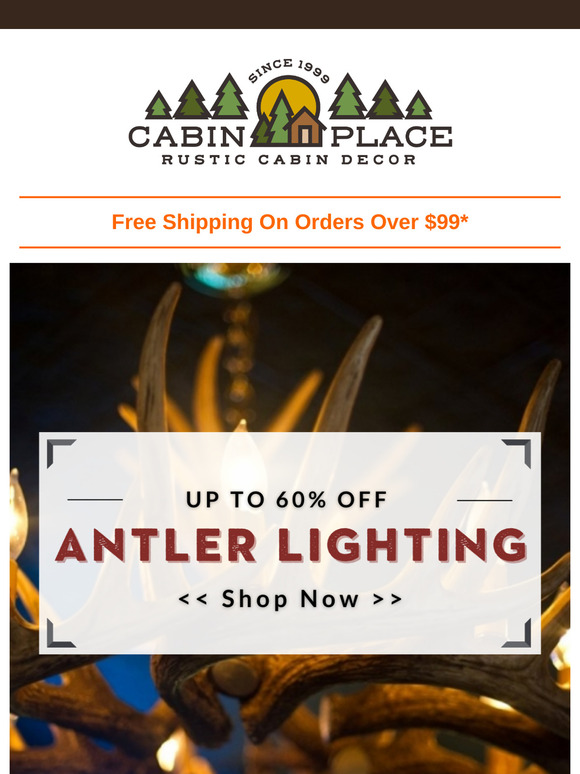 Huge Savings On All Antler Lighting!