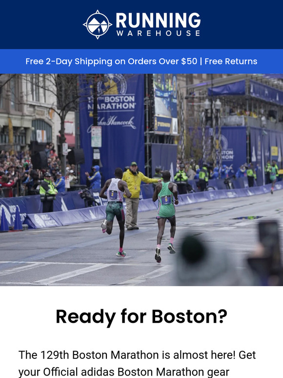 23 Days till Boston! Grab Your Official Gear