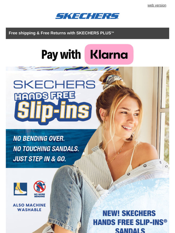 New Skechers Hands Free Slip-ins® Sandals!