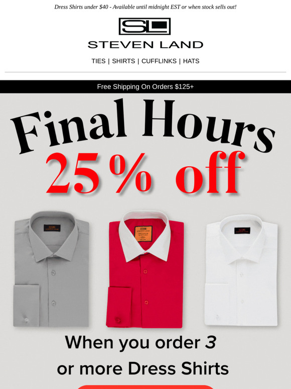 SALE ENDS TONIGHT ⏳