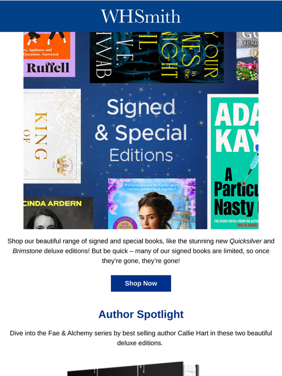 Signed Books Await! 📚✨