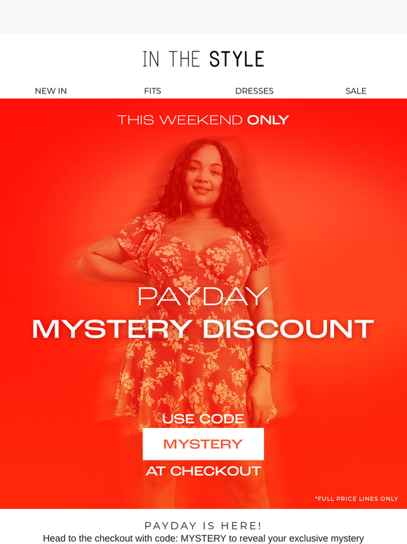 Unlocked: Mystery Discount 🤫