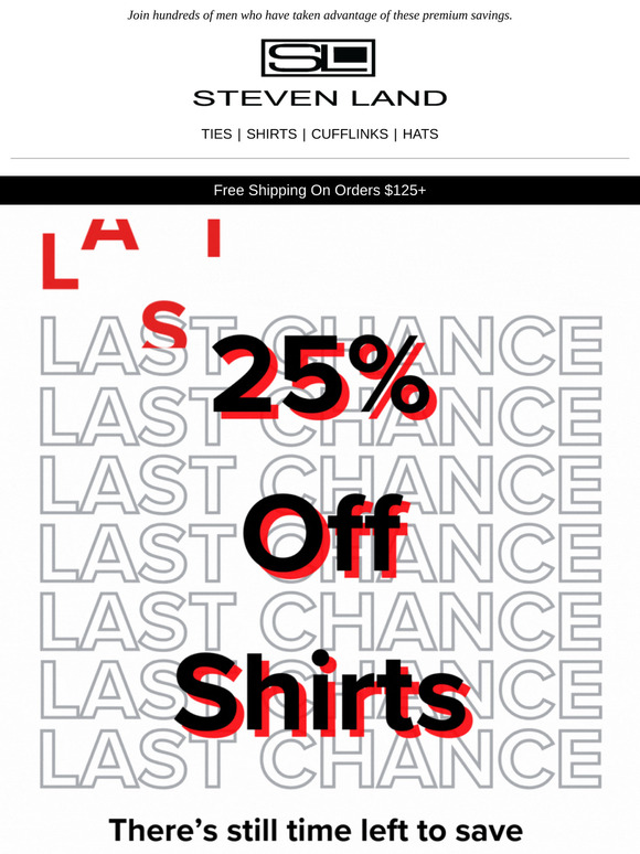 GET 25% OFF (Before It's Too Late)