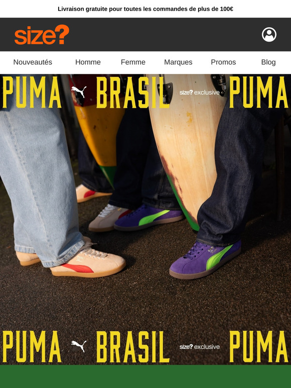 PUMA DO BRASIIIIL x SIZE? EXCLUSIVE