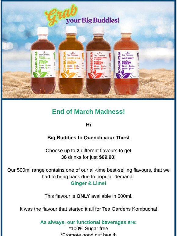 End of March Madness!