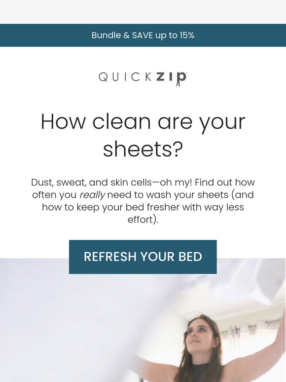 How often should you really change your sheets?