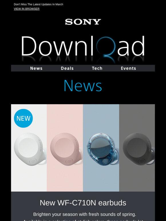 Check Out Our Newest Earbuds, Lenses, And Details On A Big Announcement
