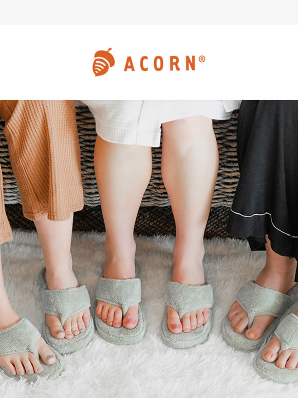 For the perfect pedicure try Acorn's Spa Collection!