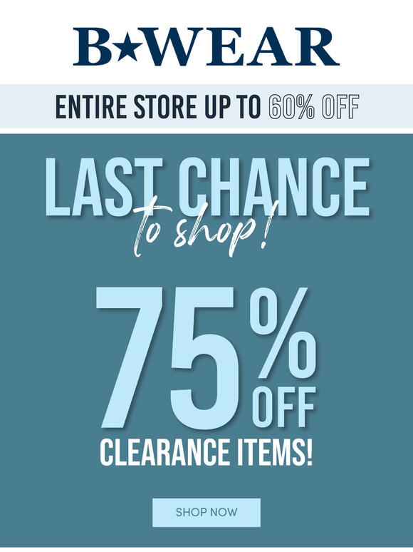 75% OFF WHAT?! LOWEST DEALS THAT WON'T LAST LONG!