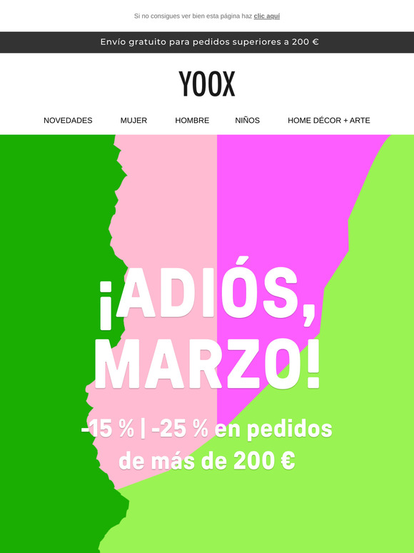 Despídete del mes por todo lo alto con esta selección de oferta al -15 % y -25 % >>