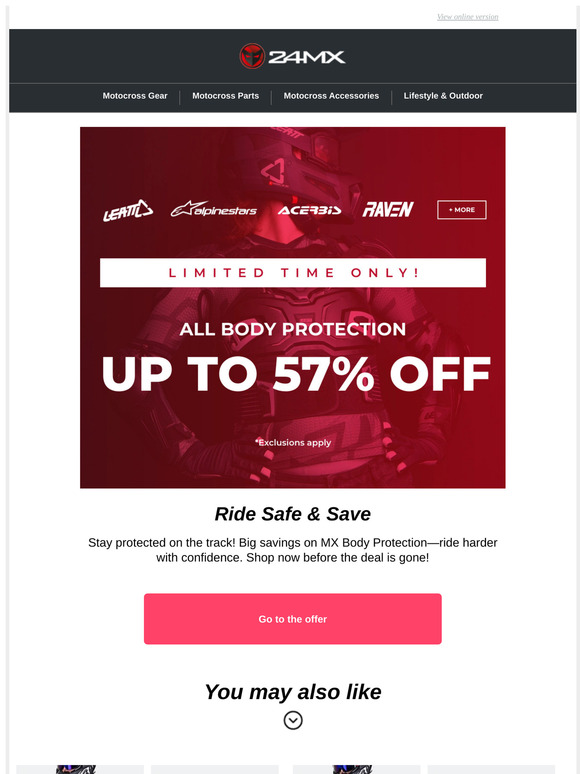 Your Armor, Your Rules – Up to 57% Off Body Protection!