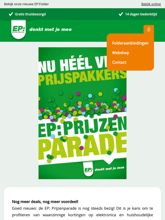 EP: Prijzenparade – De deals blijven komen!