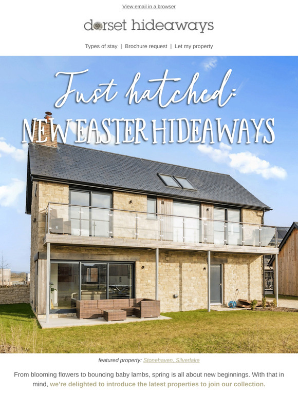 New hideaways for Easter 🐣 🏠