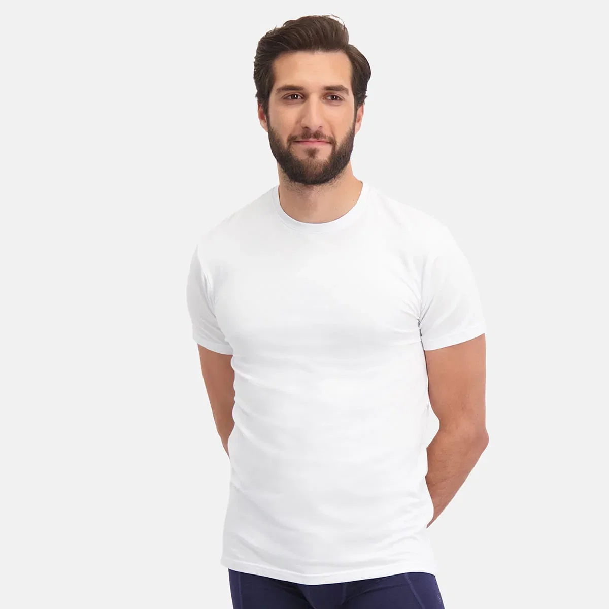Image of T-Shirts Ruben ronde hals (2-pack) -  Wit