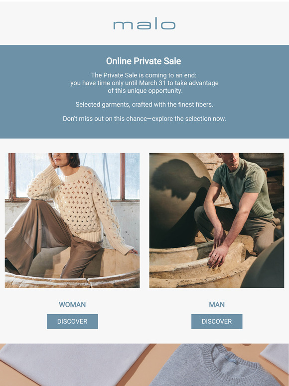 Last days to access the Private Sale