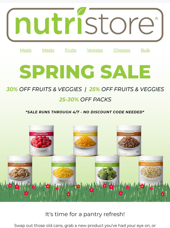 Restock This Spring With 30% Off 🌼