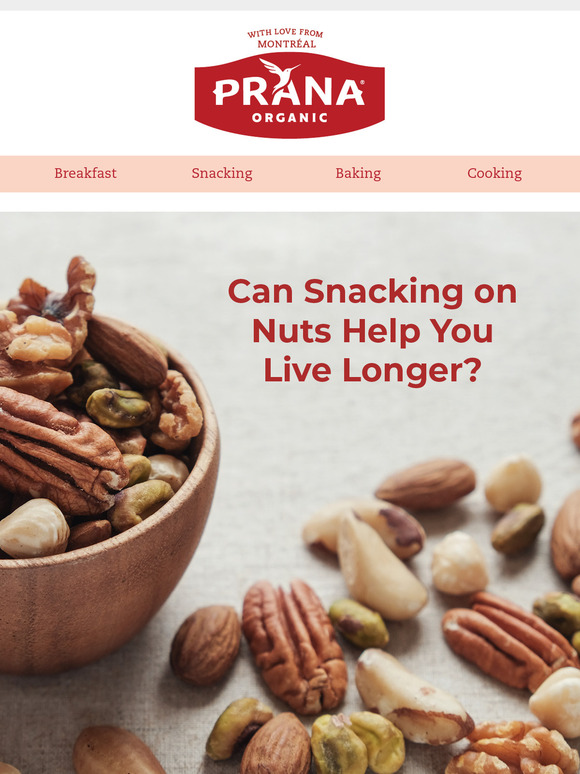 Eating nuts could help you live longer… 🤯
