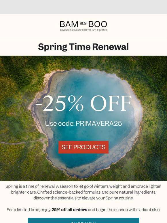 Embrace Self-Care at 25% OFF 🌱