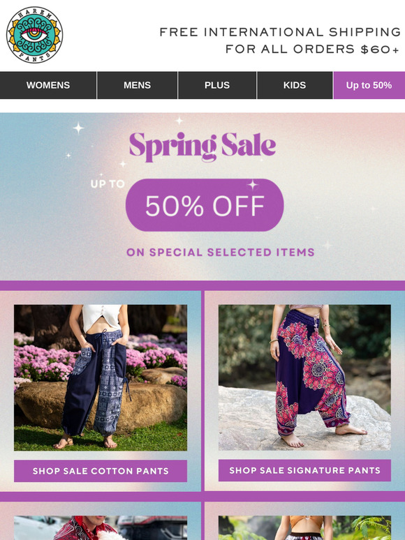 Blooming Spring Deals up to 50% 🥰