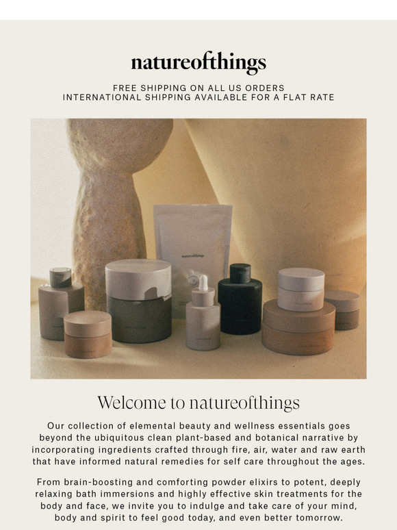 Welcome to natureofthings | Claim your 15% off your first order.