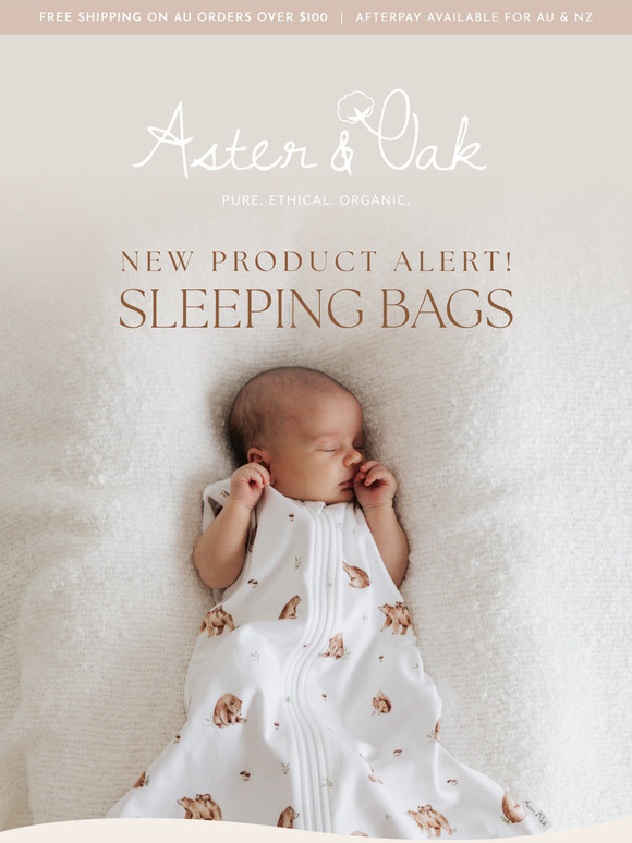 NEW IN | Snuggle Up: Explore Our New Sleeping Bags! 🩷