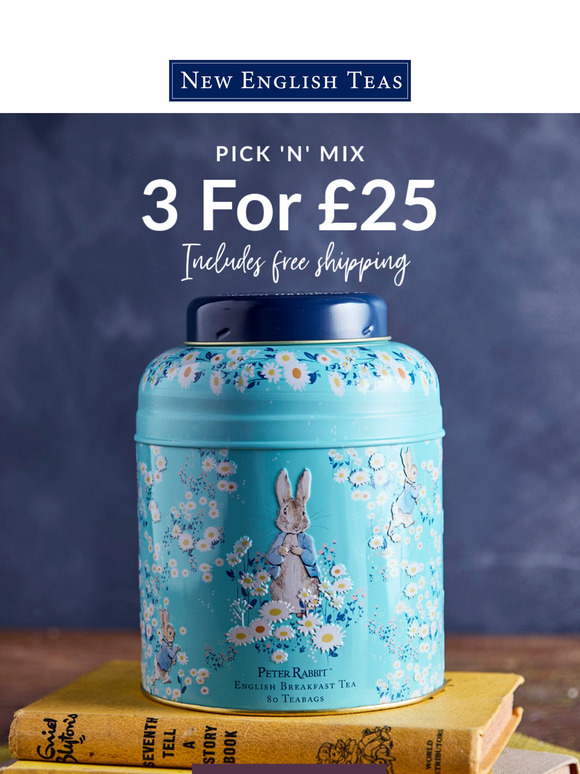 3 For £25: Tea Caddies & Gift Sets 🫖