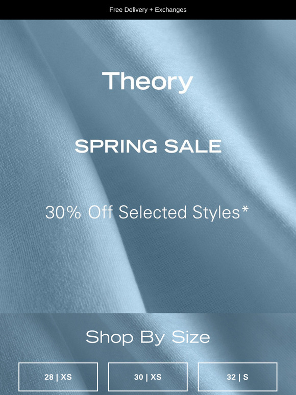 Spring Sale | Shop By Size