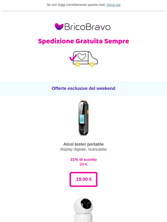 Sconti imperdibili per il weekend