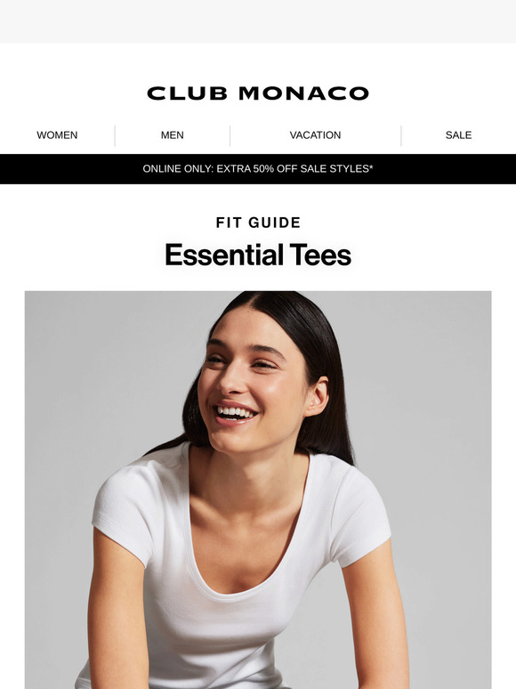 You need these tees.