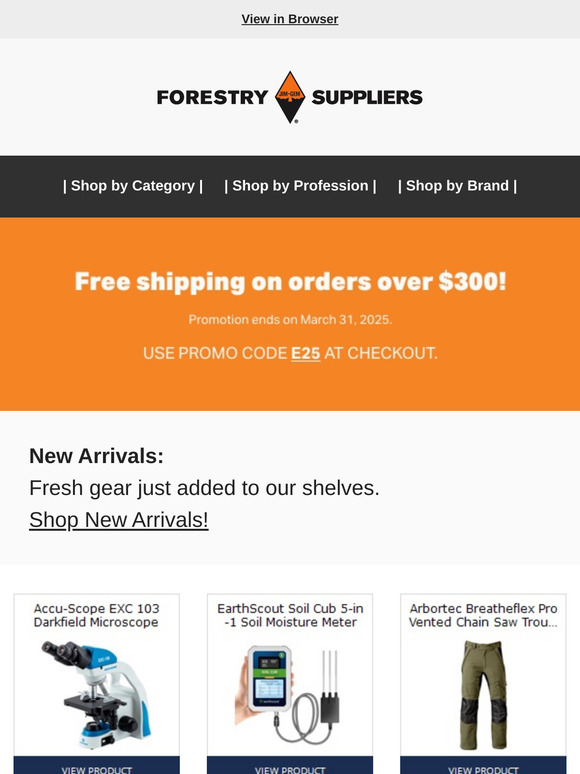 Free shipping on orders over $300! Exclusions apply.