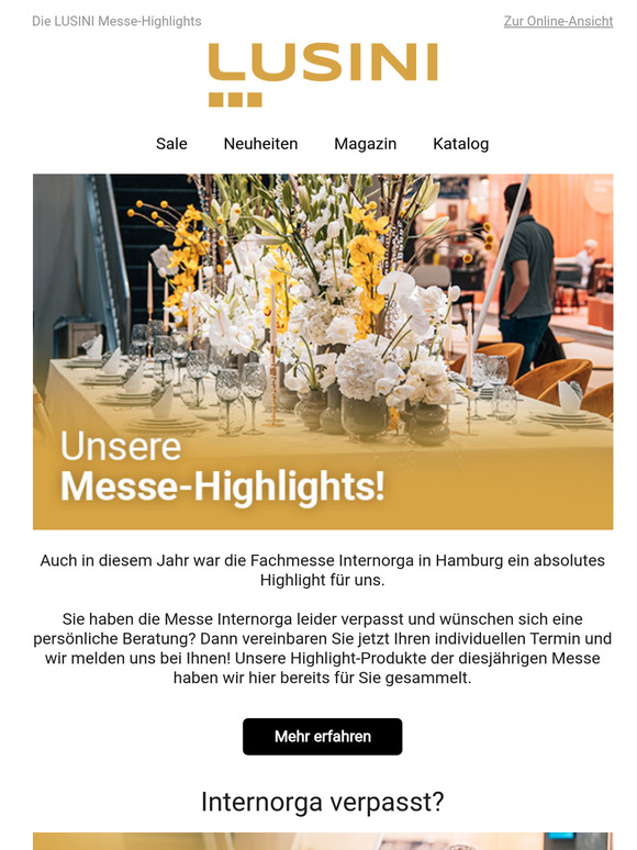 Das waren die Highlights der diesjährigen Internorga