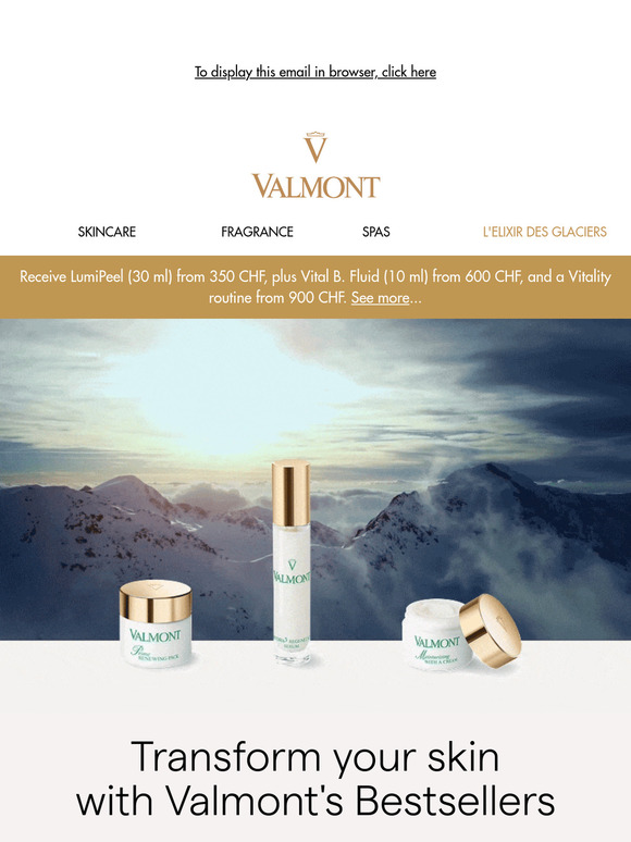 Valmont's Icons you will fall for again