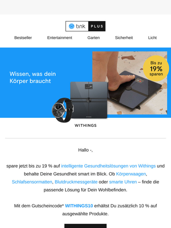 🩺 Gesundheit, smart im Blick: Withings
