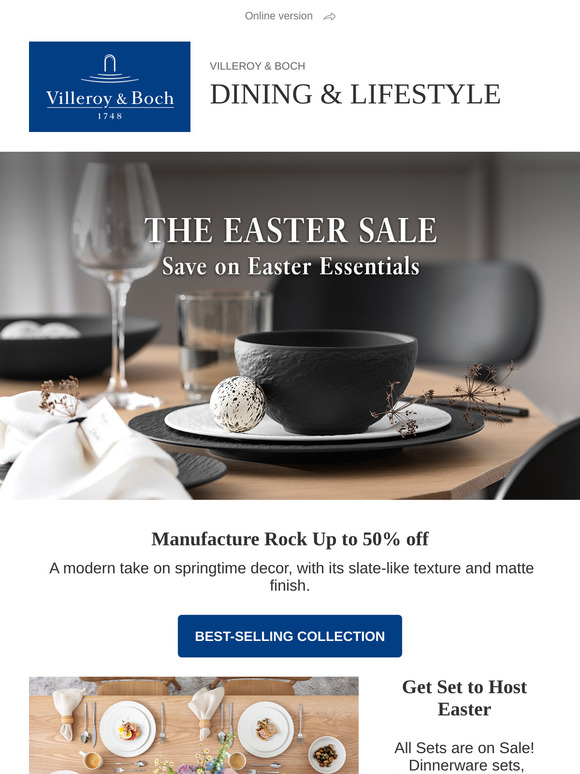 Manufacture Collection: up to 50% off