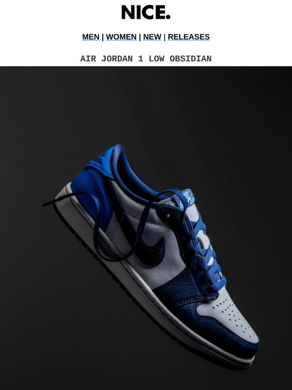 AJ1 LOW OBSIDIAN