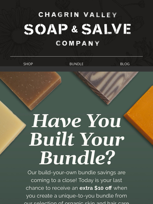 Final Hours: Extra $10 Off Your Bundle Order