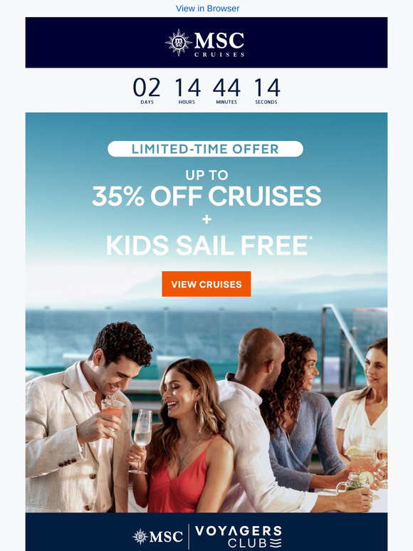 Hurry, These Cruise Savings Won't Be Around for Long!